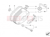 BMW MOTORRAD R 1200 ST (0328,0338) Cylinder head cover