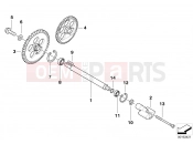 BMW MOTORRAD R 1200 ST (0328,0338) Compensating shaft