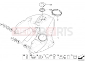 BMW MOTORRAD R 1200 ST (0328,0338) Fuel tank