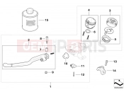 BMW MOTORRAD R 1200 ST (0328,0338) Clutch control assembly