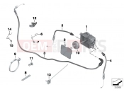 BMW MOTORRAD R 1200 ST (0328,0338) Bowden cable/cable distributor