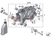 BMW MOTORRAD R 1200 ST (0328,0338) Right-angle gearbox Integral ABS Gen. 2