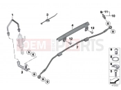 BMW MOTORRAD R 1200 ST (0328,0338) Brake pipe, rear, without ABS
