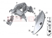 BMW MOTORRAD R 1200 ST (0328,0338) Tail trim