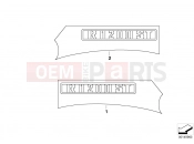 BMW MOTORRAD R 1200 ST (0328,0338) Label