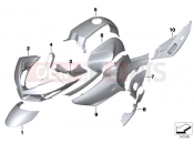 BMW MOTORRAD R 1200 ST (0328,0338) Primed parts