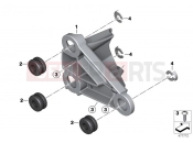 BMW MOTORRAD R 1200 ST (0328,0338) Bracket f instrument cluster