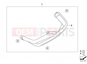 BMW MOTORRAD R 1200 ST (0328,0338) Valve cover guard, plastic