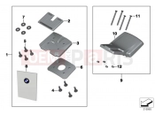 BMW MOTORRAD R 1200 ST (0328,0338) Mounting hardware for Navigator IV