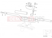 BMW MOTORRAD F 650 GS 00 (0172,0182) Handlebar