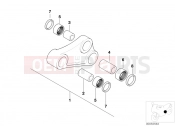 BMW MOTORRAD F 650 GS 00 (0172,0182) Rear swing arm linkage components