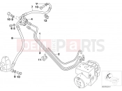 BMW MOTORRAD F 650 GS 00 (0172,0182) Brake pipe front ABS