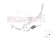 BMW MOTORRAD F 650 GS 00 (0172,0182) Side stand