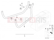 BMW MOTORRAD F 650 GS 00 (0172,0182) Set case holder