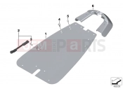 BMW MOTORRAD F 650 GS 00 (0172,0182) Supporting plate and cover f authorities