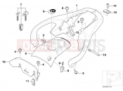 BMW MOTORRAD F 650 GS 00 (0172,0182) Handle with luggage support