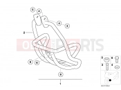 BMW Motorrad BMW 2003 F-Models F 650 GS 04 (0175,0185) Engine protection bar