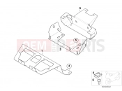 BMW Motorrad BMW 2003 F-Models F 650 GS 04 (0175,0185) Bracket, officials utility
