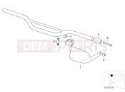 BMW Motorrad BMW 2003 F-Models F 650 GS Dakar 04 (0176,0186) Hand protector