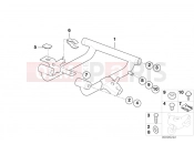 BMW Motorrad BMW 2003 F-Models F 650 GS Dakar 04 (0176,0186) Frame lower part