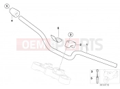 BMW MOTORRAD F 650 CS 02 (0174,0184) Handlebar