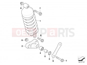 BMW MOTORRAD F 650 CS 02 (0174,0184) Spring strut, rear