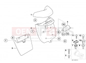BMW MOTORRAD F 650 CS 02 (0174,0184) License plate holder