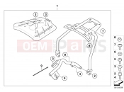 BMW MOTORRAD F 650 CS 02 (0174,0184) Top case, single parts