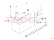 BMW MOTORRAD F 650 CS 02 (0174,0184) Battery