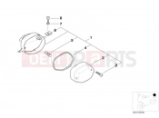 BMW MOTORRAD F 650 CS 02 (0174,0184) Rear light