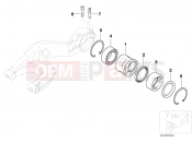 BMW Motorrad BMW 2003 F-Models F 650 CS 04 (0177,0187) Swinging fork, eccentric