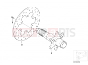 BMW Motorrad BMW 2003 F-Models F 650 CS 04 (0177,0187) Swinging fork, drive shaft