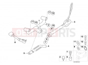 BMW Motorrad BMW 2003 F-Models F 650 CS 04 (0177,0187) Side stand with frame, lower part