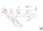 BMW Motorrad BMW 2003 F-Models F 650 CS 04 (0177,0187) Various relays with holder