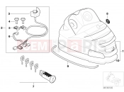 BMW Motorrad BMW 2003 F-Models F 650 CS 04 (0177,0187) Audio system for CD player
