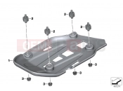 BMW Motorrad BMW 2016 F-Models K7x F 800 GS Adve. 16 (0B55, 0B65) Engine guard, plastic