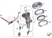 BMW Motorrad BMW 2016 F-Models K7x F 800 GS Adve. 16 (0B55, 0B65) Fuel pump