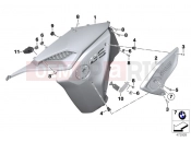 BMW Motorrad BMW 2016 F-Models K7x F 800 GS Adve. 16 (0B55, 0B65) Intake snorkel
