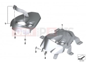 BMW Motorrad BMW 2016 F-Models K7x F 800 GS Adve. 16 (0B55, 0B65) Trim ignition steering lock