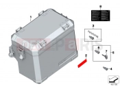 BMW Motorrad BMW 2016 F-Models K7x F 800 GS Adve. 16 (0B55, 0B65) Aluminum case