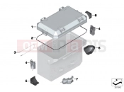 BMW Motorrad BMW 2016 F-Models K7x F 800 GS Adve. 16 (0B55, 0B65) Single parts, aluminum case