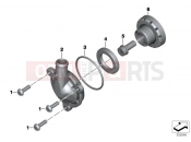 BMW Motorrad BMW 2016 R-Models K5x R 1200 GS (0A01, 0A11) Engine ventilation