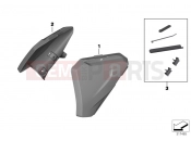 BMW Motorrad BMW 2016 R-Models K5x R 1200 GS (0A01, 0A11) Auxiliary mud guard, rear frame