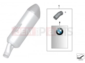 BMW Motorrad BMW 2016 R-Models K5x R 1200 GS (0A01, 0A11) Muffler insert