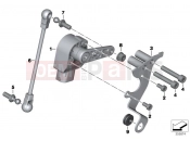BMW Motorrad BMW 2016 R-Models K5x R 1200 RT (0A03, 0A13) Level sensor, rear