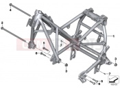 BMW Motorrad BMW 2016 R-Models K5x R 1200 RT (0A03, 0A13) Front frame