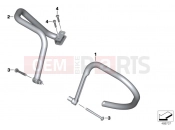 BMW Motorrad BMW 2016 R-Models K5x R 1200 RT (0A03, 0A13) Rear safety bar