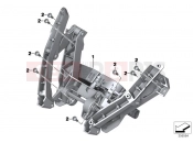 BMW Motorrad BMW 2016 R-Models K5x R 1200 RT (0A03, 0A13) Windshield adjustment