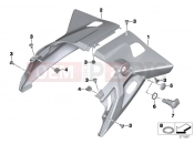 BMW Motorrad BMW 2016 R-Models K5x R 1200 RT (0A03, 0A13) Rear tail part
