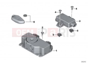 BMW Motorrad BMW 2016 R-Models K5x R 1200 RT (0A03, 0A13) Alarm system / RDC control unit